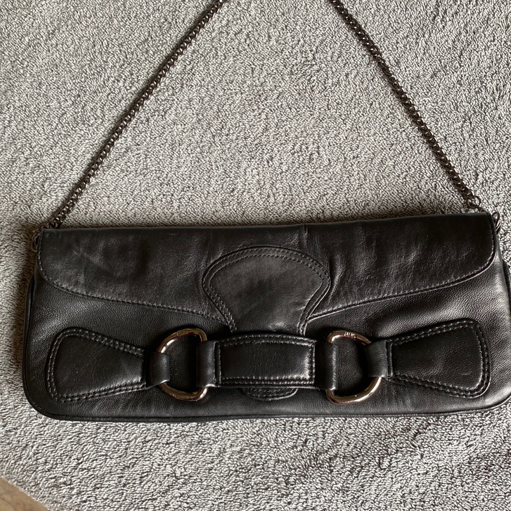 MNG Accessories Evening Bag in Soft Leather